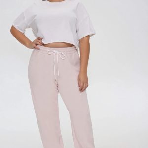 Plus Size Fleece Joggers
