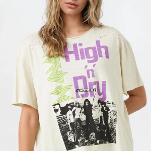 Def Leppard High N Dry Graphic Tee