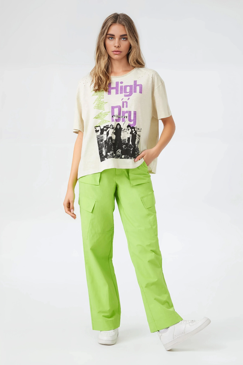 Def Leppard High N Dry Graphic Tee - Image 2