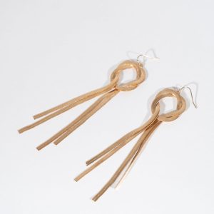 Gold Loop Cascade Dangle Earrings