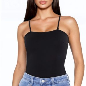 Ponte Knit Cami Bodysuit