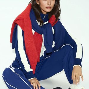 Ribbed Colorblock Sweater