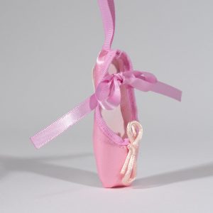 Ballet Slipper Keychain