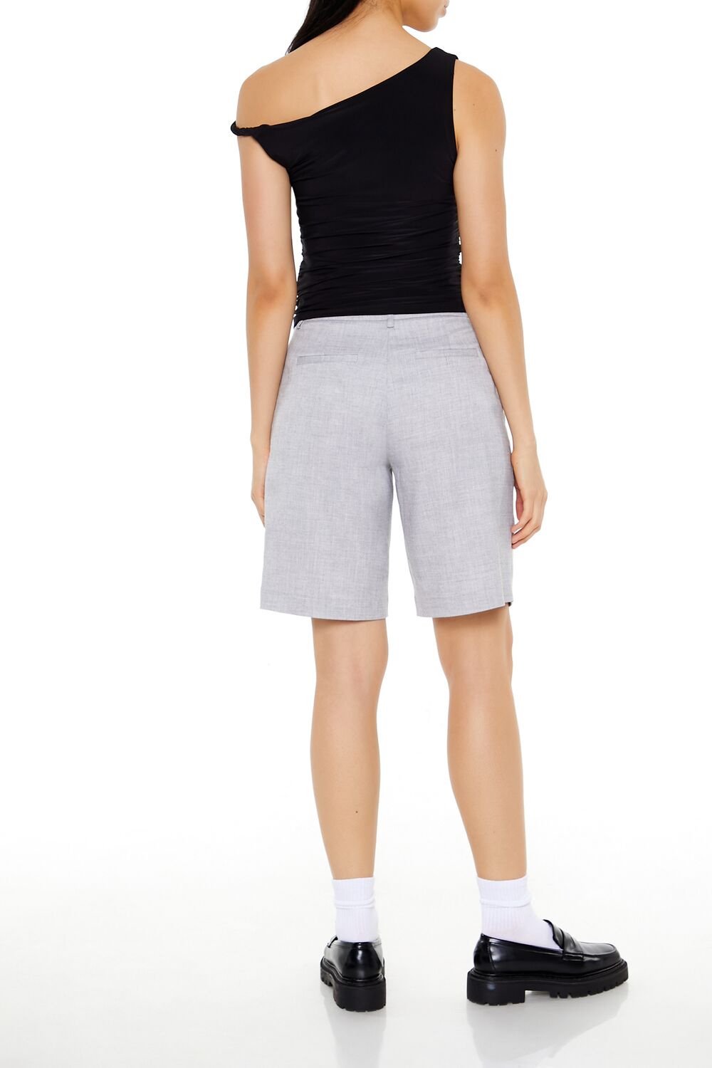 High-Rise Bermuda Trouser Shorts - Image 4