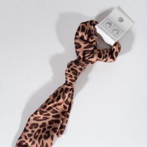 Leopard Print Head Wrap Scarf