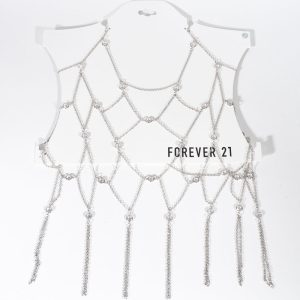 Rhinestone Drape Body Chain