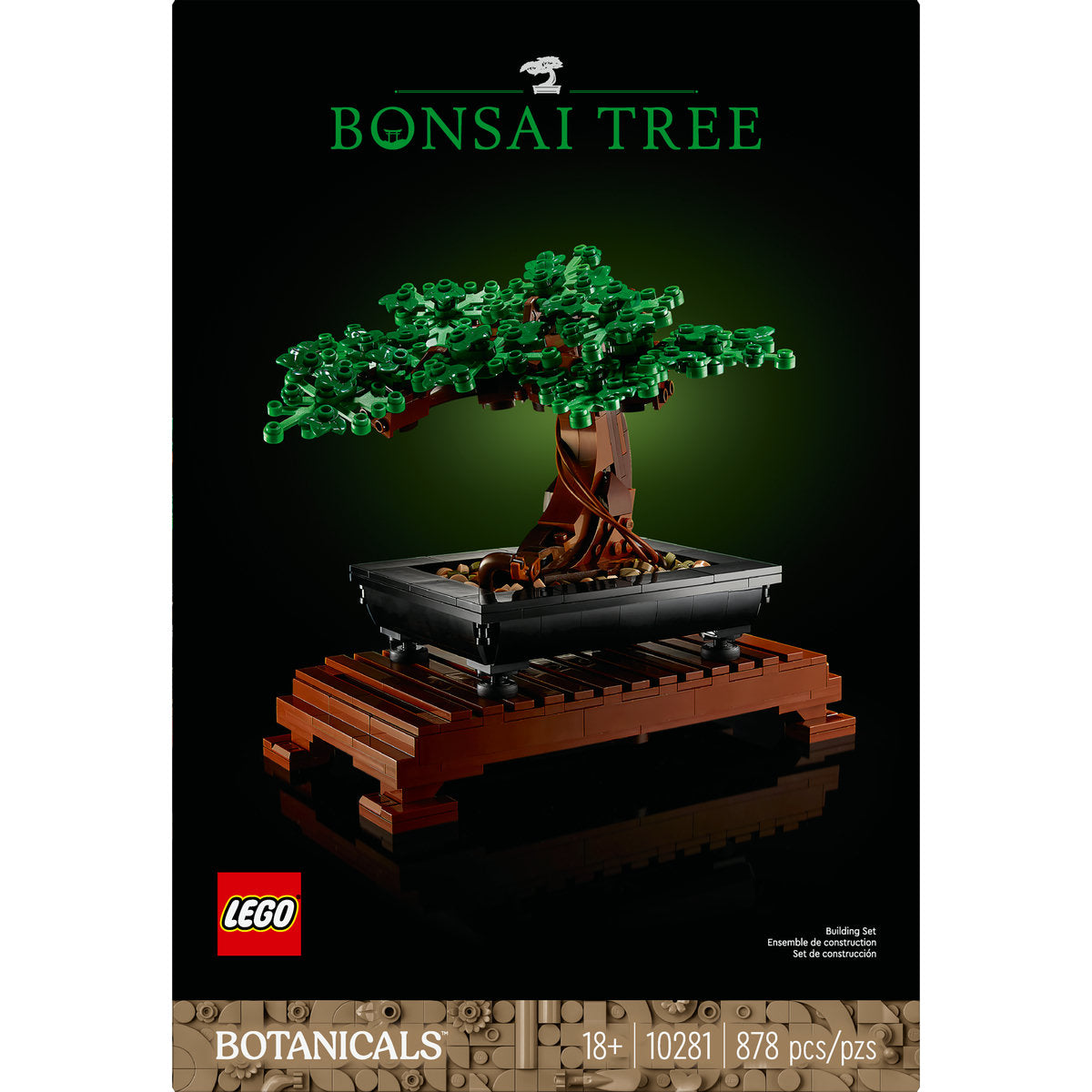 LEGO? Bonsai Tree 10281 Building Kit 878 Pieces - Image 5