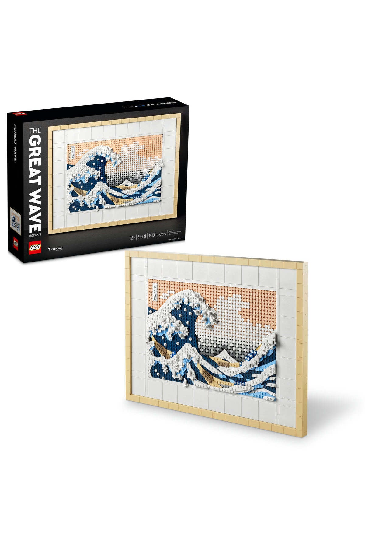LEGO? Art Hokusai ?C The Great Wave 31208 Building Kit 1.810 Pieces