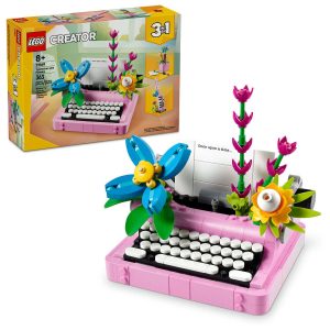 LEGO? Creator 3in1 Typewriter With Flowers Toy Playset 31169