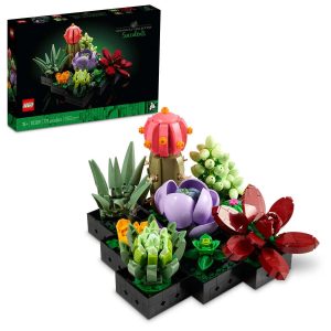 LEGO? Succulents 10309 Plant Decor Building Kit 771 Pieces