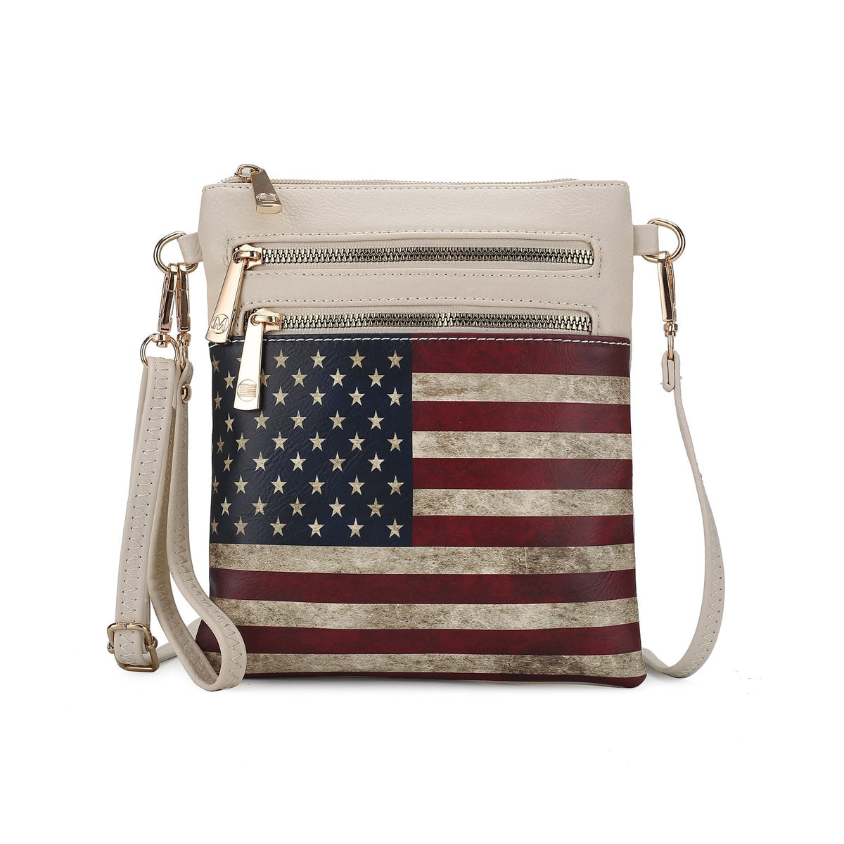Genesis Printed Flag Crossbody Bag - Image 13