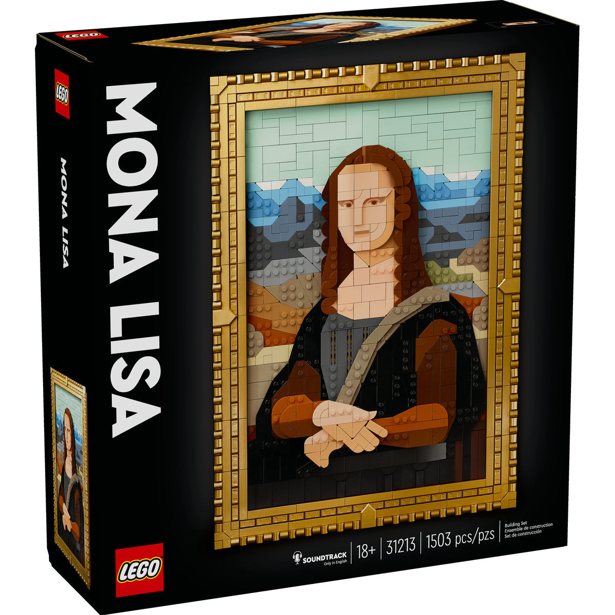 LEGO? Art Mona Lisa Painting Building Set for Adults 31213 - Image 3