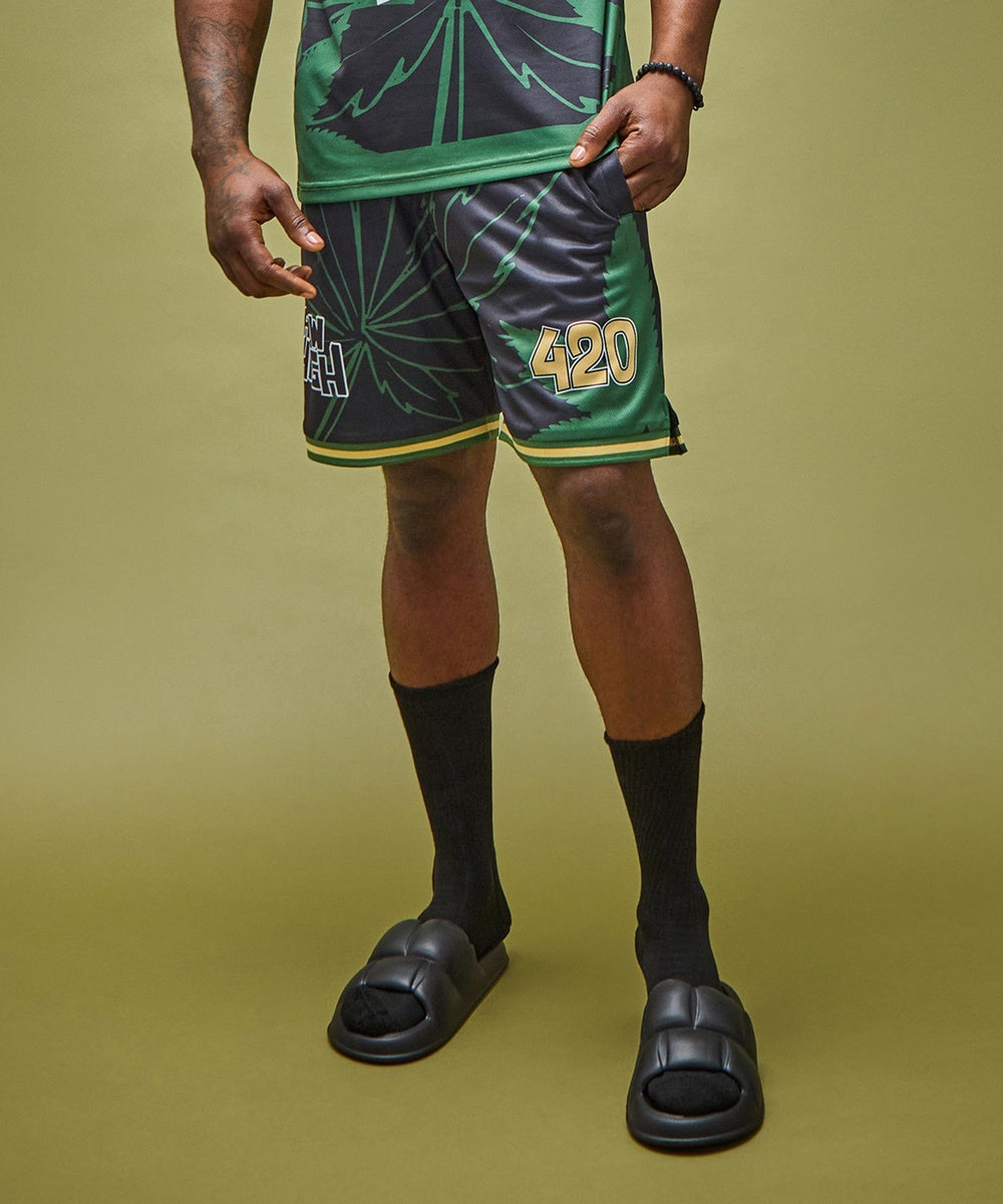 How High Basketball Short - Black - Image 2