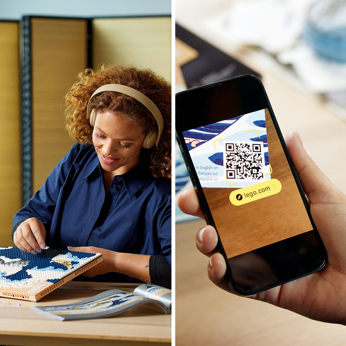 LEGO? Art Hokusai ?C The Great Wave 31208 Building Kit 1.810 Pieces - Image 7