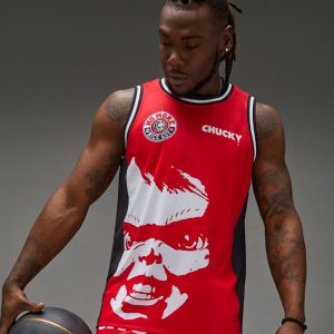 Chucky Basketball Jersey - Red