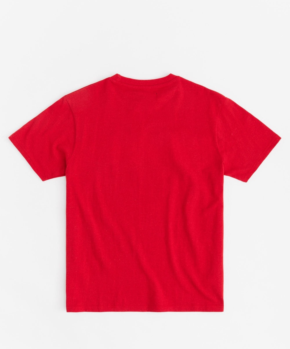 Dripfather Applique Short Sleeve Tee - Red - Image 3