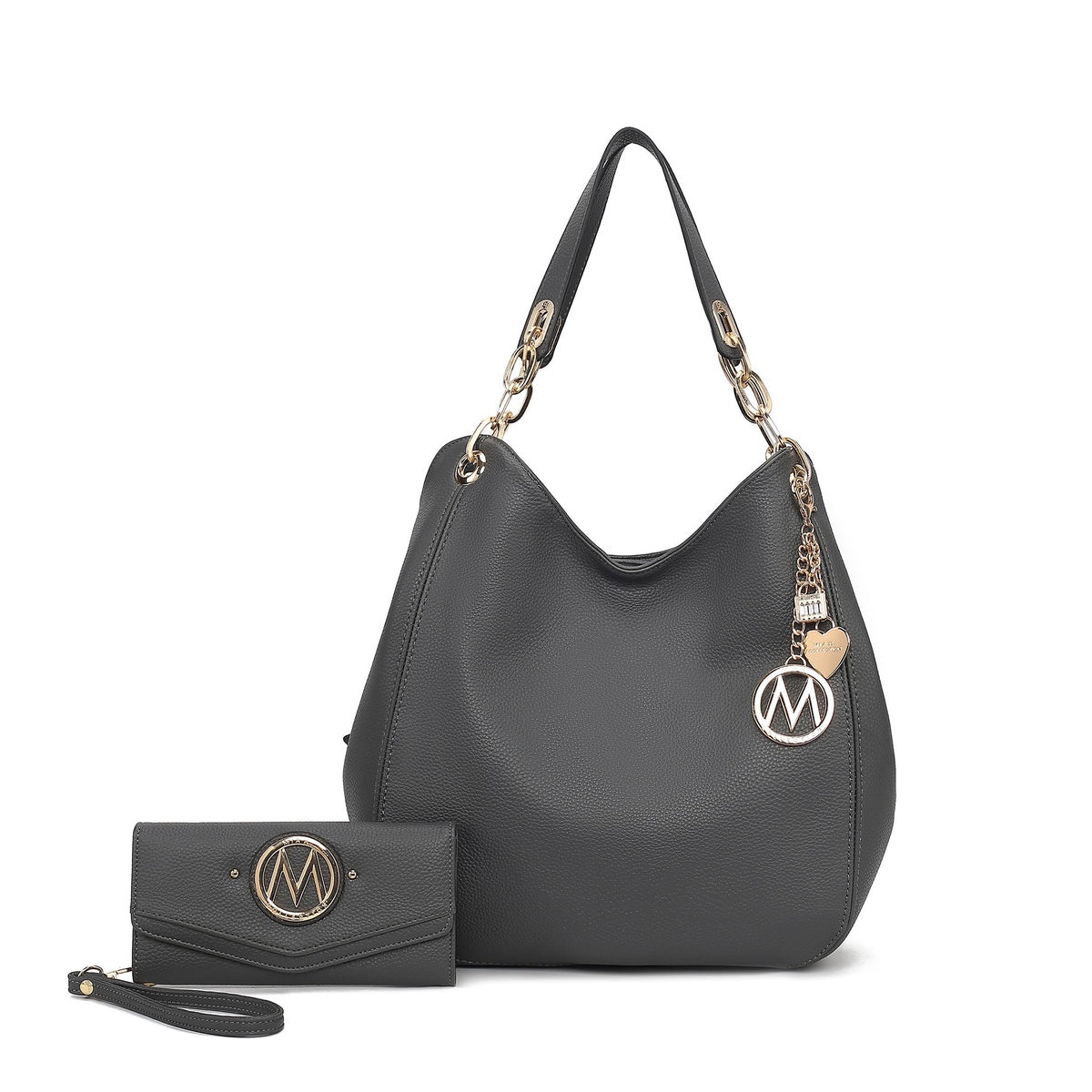 Ashley Hobo Bag and Wallet Set - Image 11