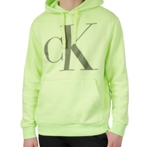 Long Sleeves Monogram Fleece Hoodie