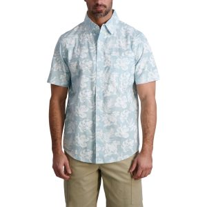 Chaps Men's Short Sleeve Shirt Chambray ButtonUp 2