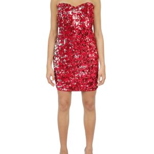 Sweetheart Sequin Dress