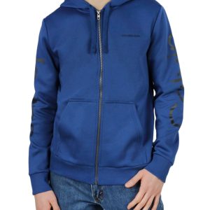 Long Sleeves Traveling Logo Full Zip Hoodie