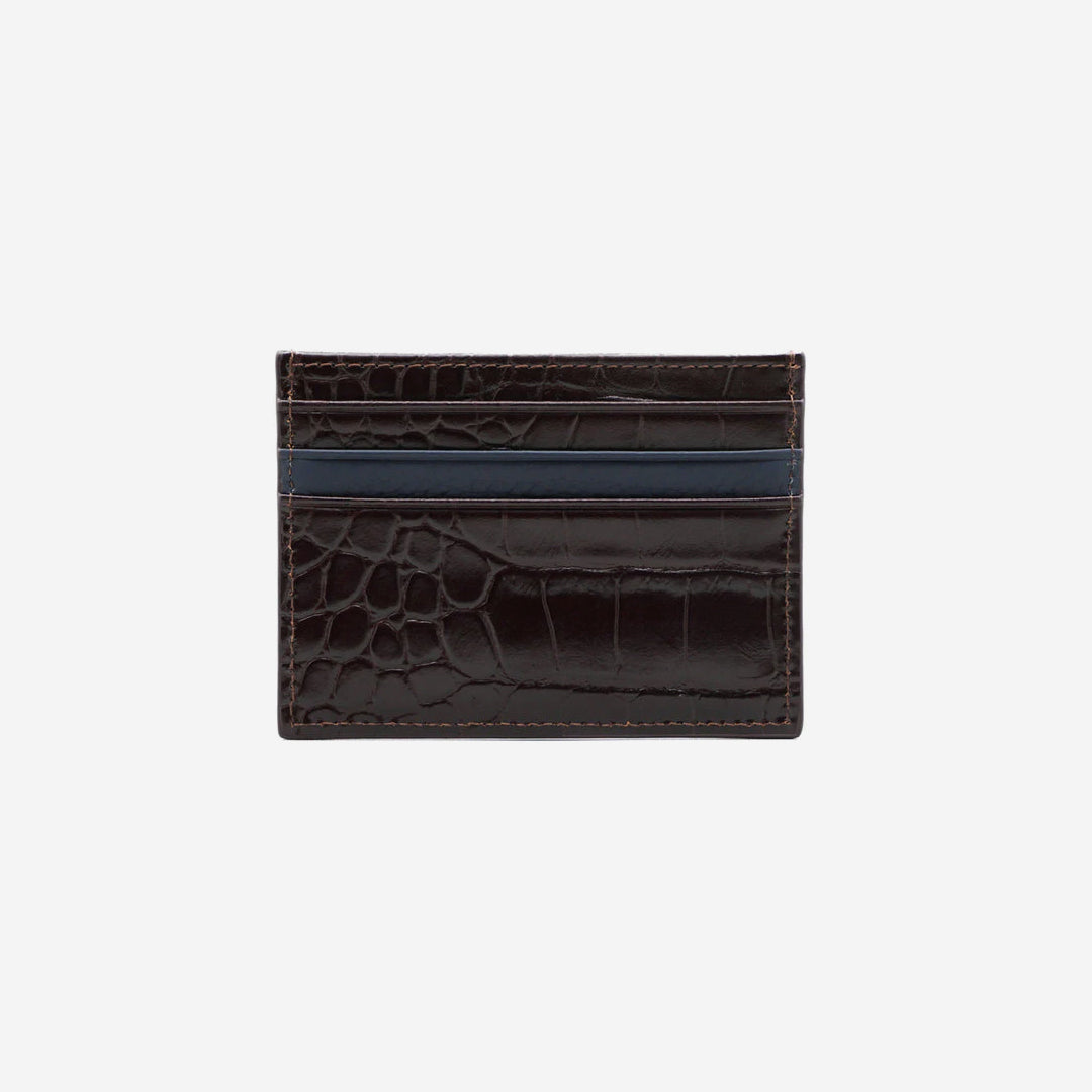 Genuine Gator Leather Slim Card Case - Image 3