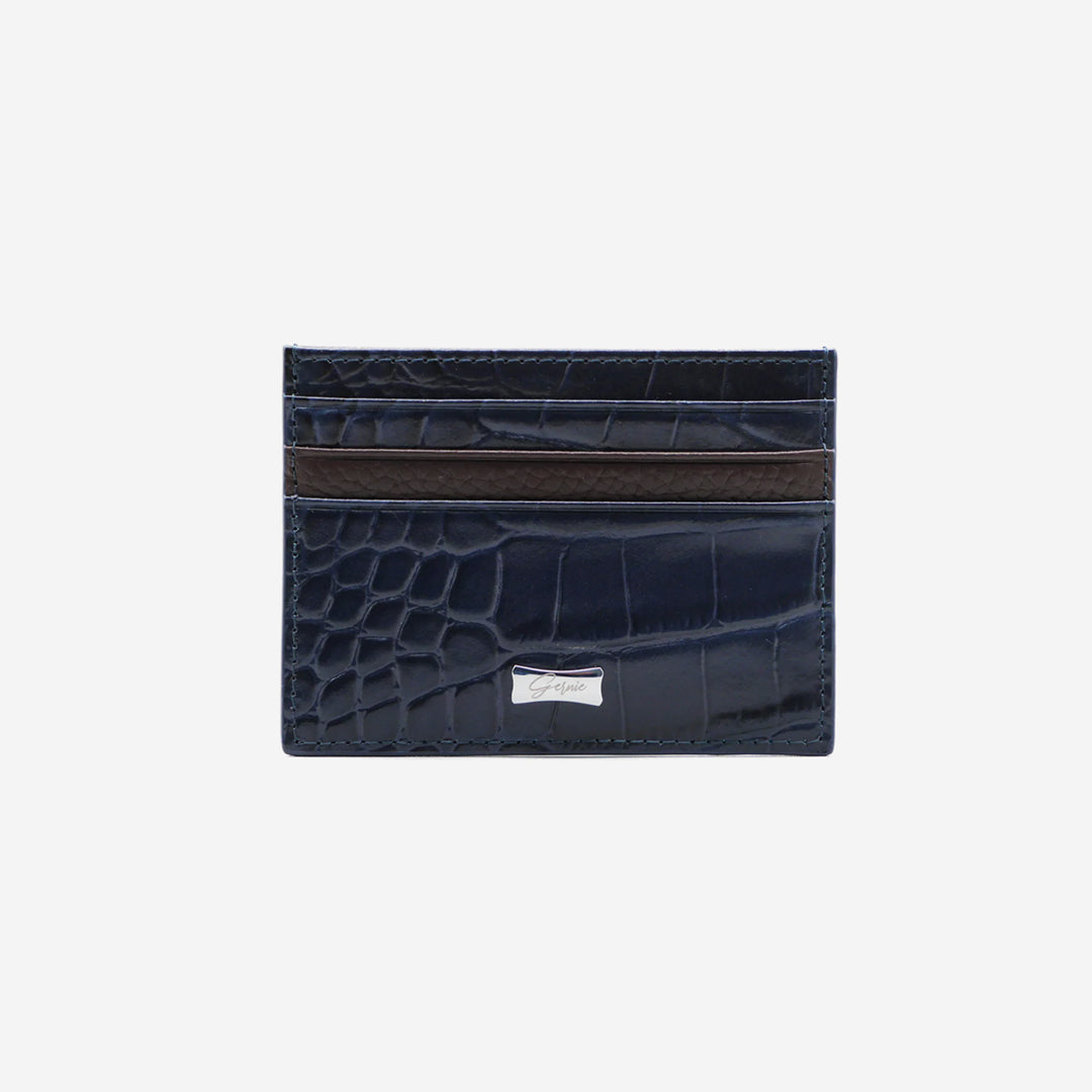 Genuine Gator Leather Slim Card Case - Image 4