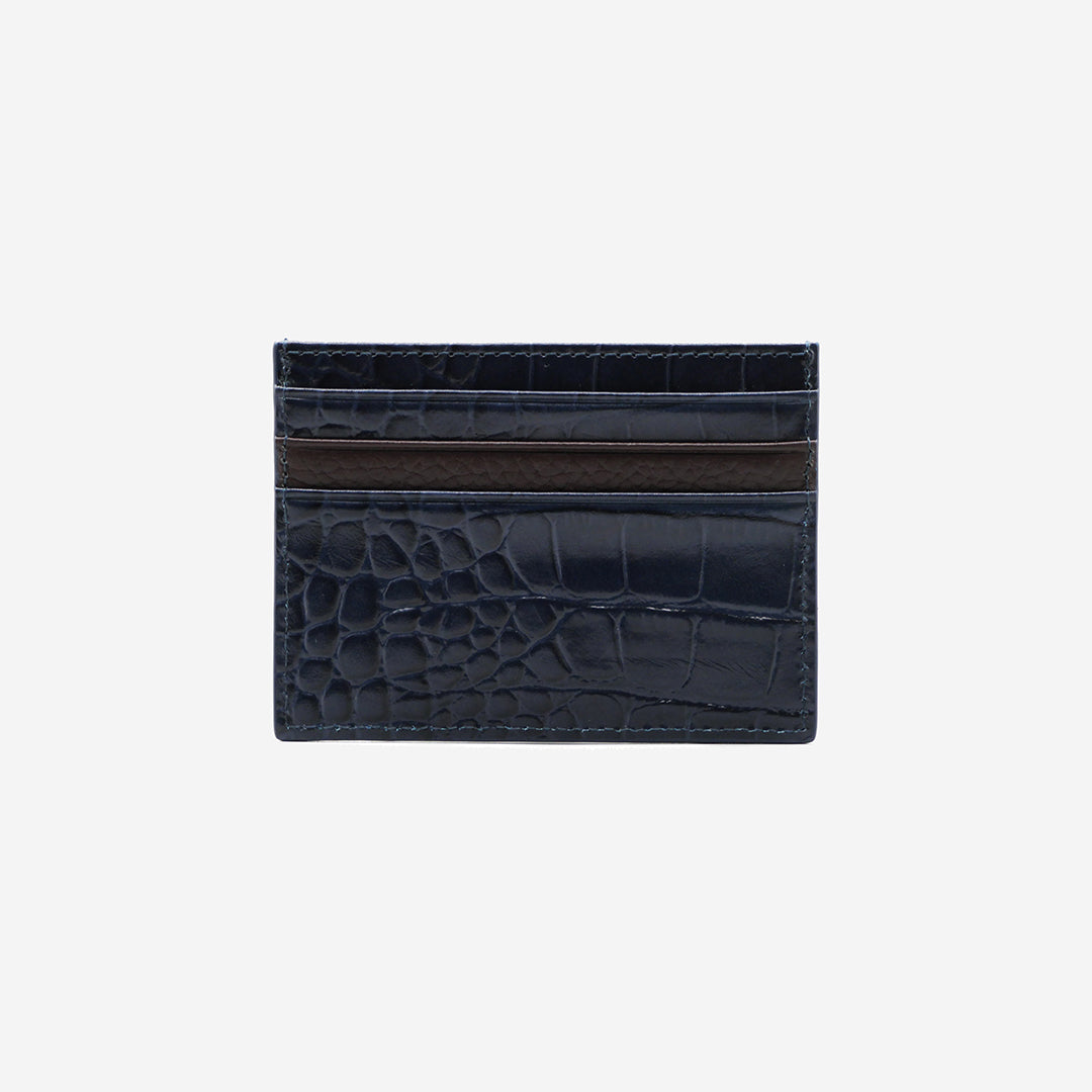 Genuine Gator Leather Slim Card Case - Image 5