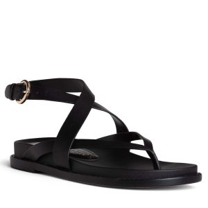 Elise Flat Leather Sandal