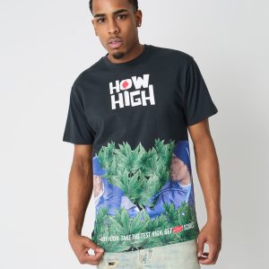 How High Short Sleeve Tee - Black