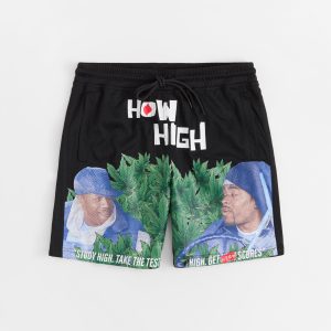 How High Mesh Short - Black
