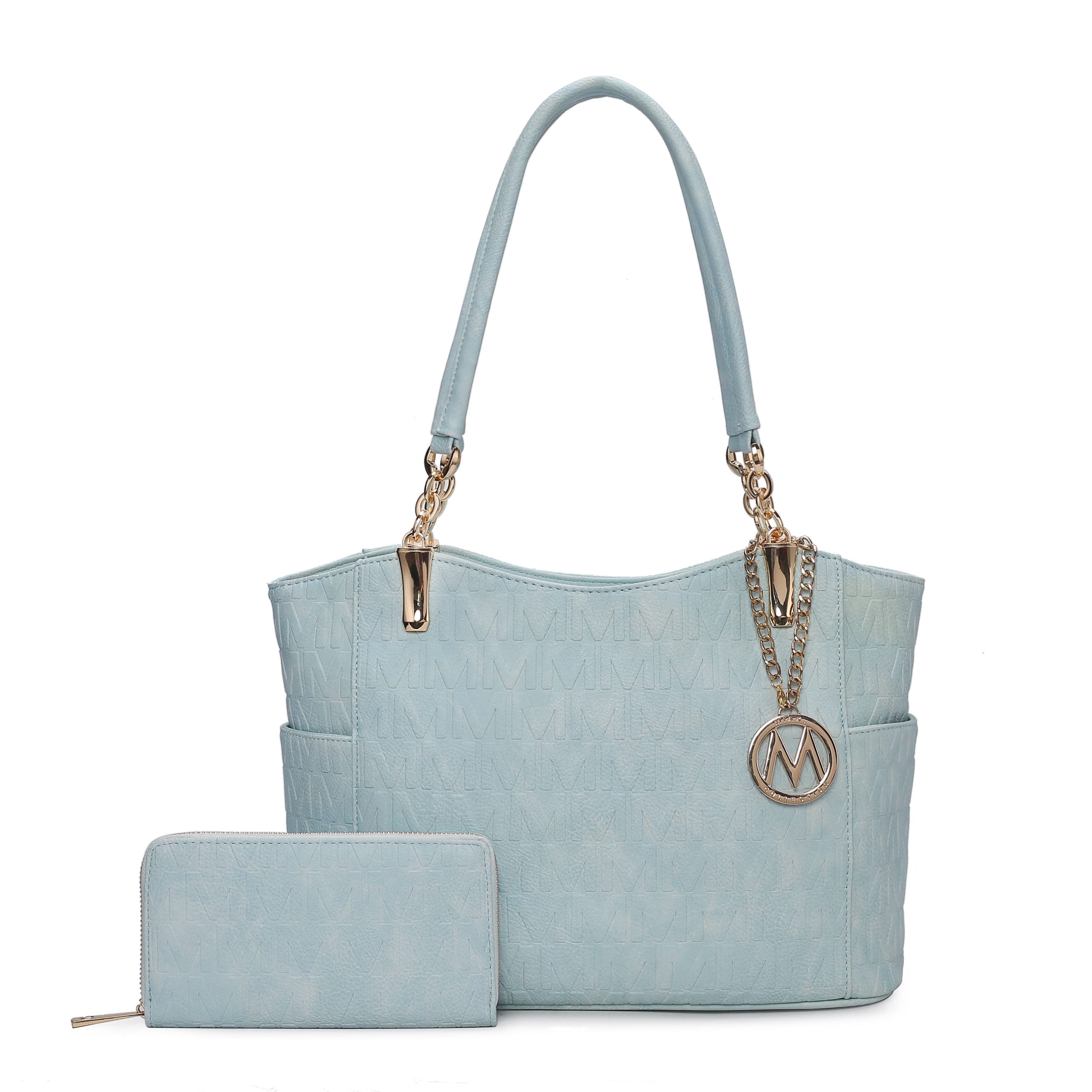 Allison Signature Tote Bag and Wallet Set - Image 17