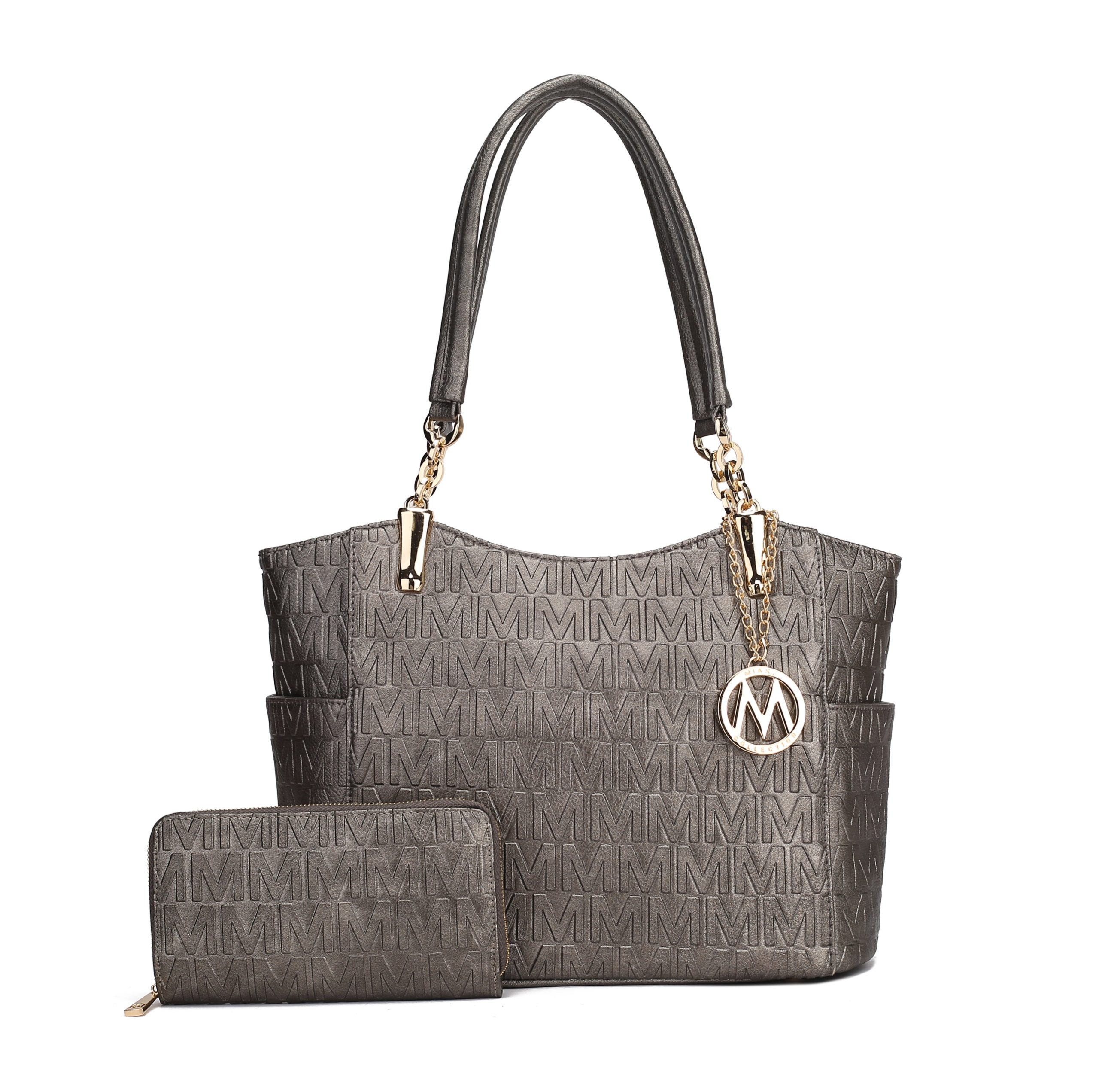 Allison Signature Tote Bag and Wallet Set - Image 10