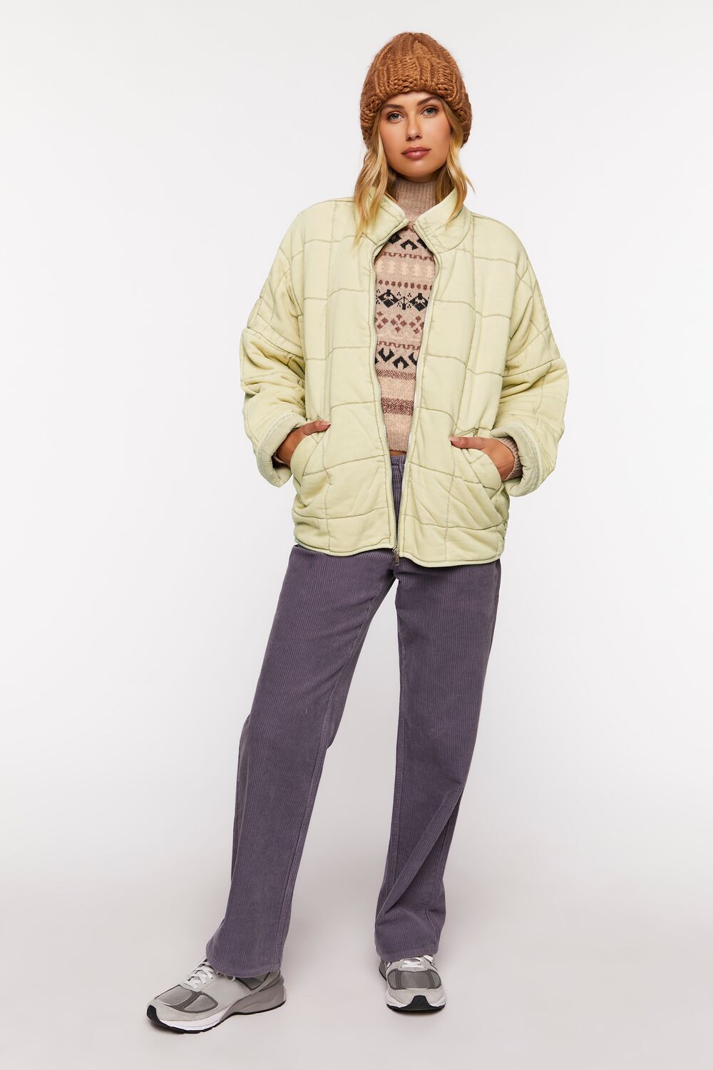 Quilted Zip-Up Jacket - Image 26