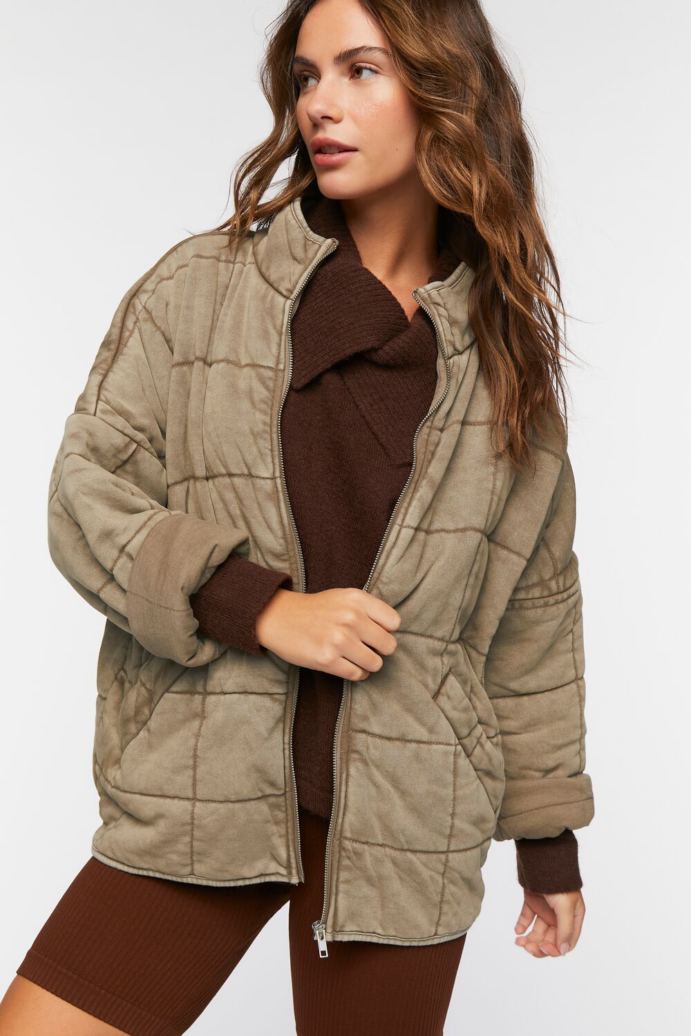 Quilted Zip-Up Jacket - Image 29