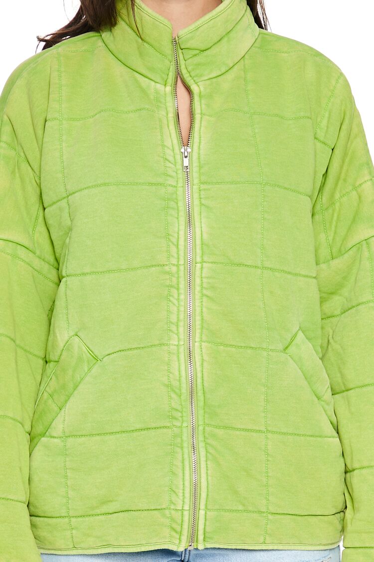Quilted Zip-Up Jacket - Image 6