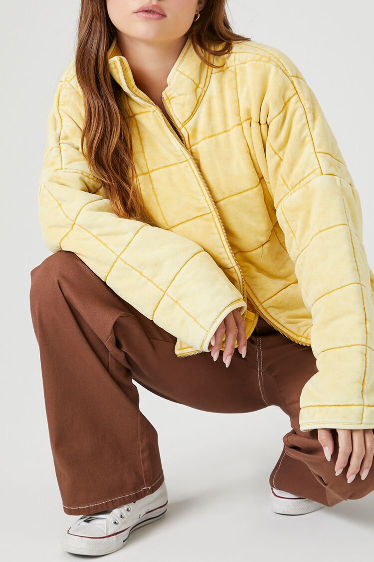 Quilted Zip-Up Jacket - Image 41