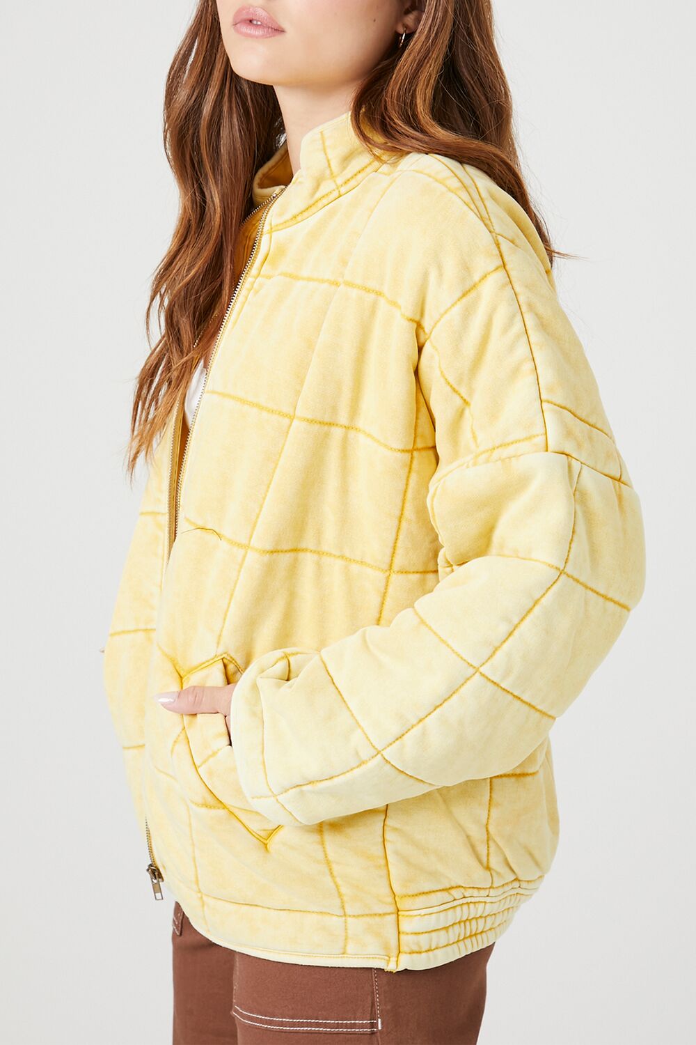 Quilted Zip-Up Jacket - Image 42