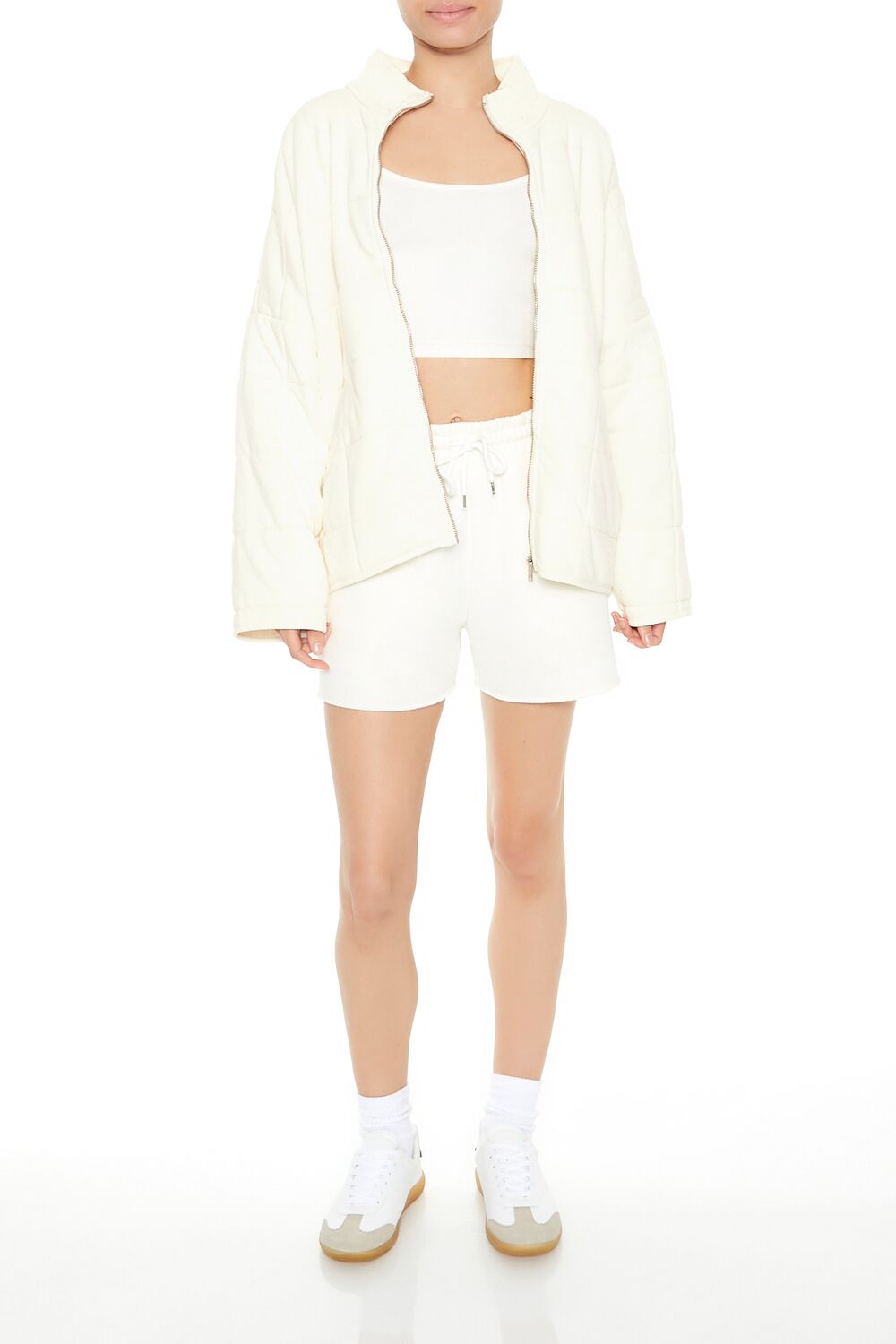 Quilted Zip-Up Jacket - Image 53