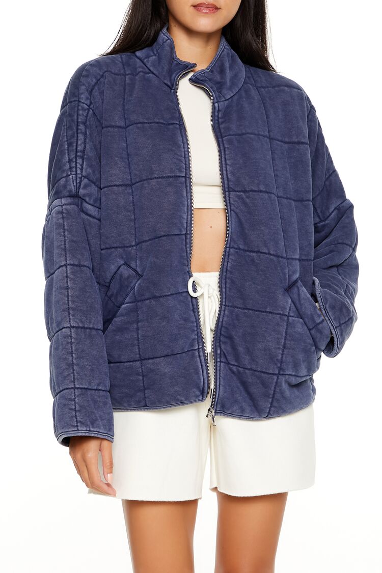 Quilted Zip-Up Jacket - Image 47