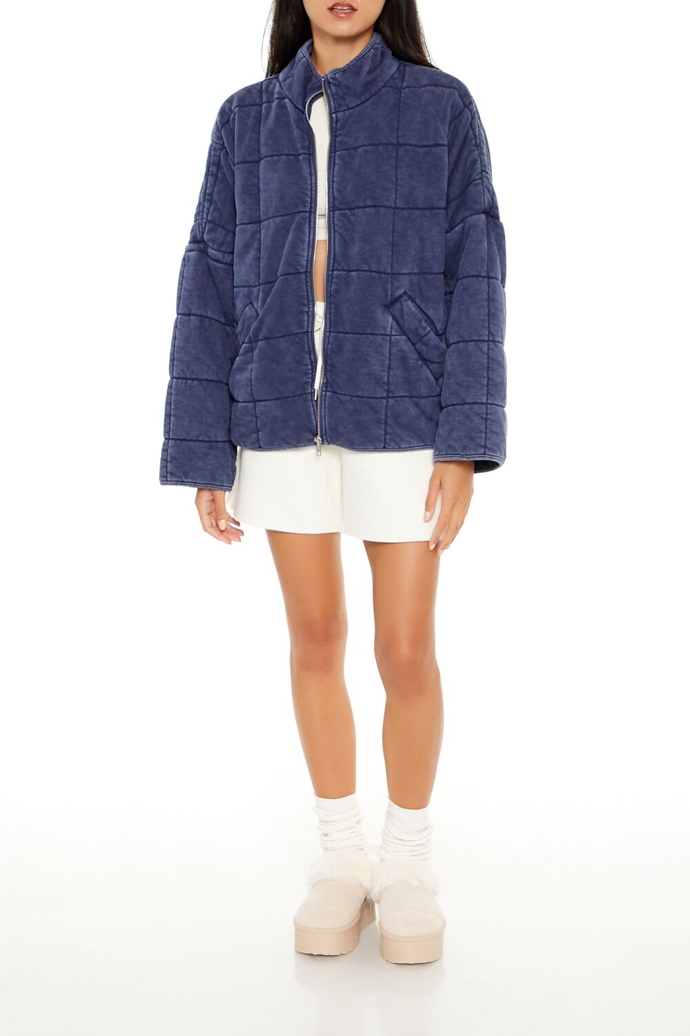 Quilted Zip-Up Jacket - Image 48