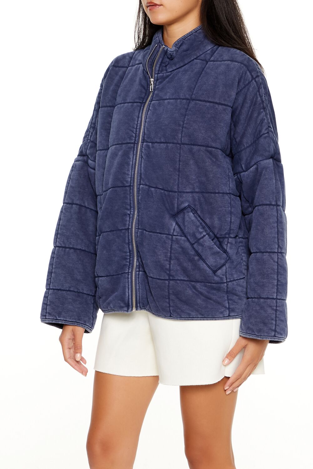 Quilted Zip-Up Jacket - Image 50