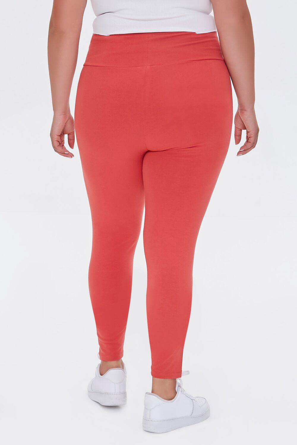 Plus Size Basic High-Rise Leggings - Image 3