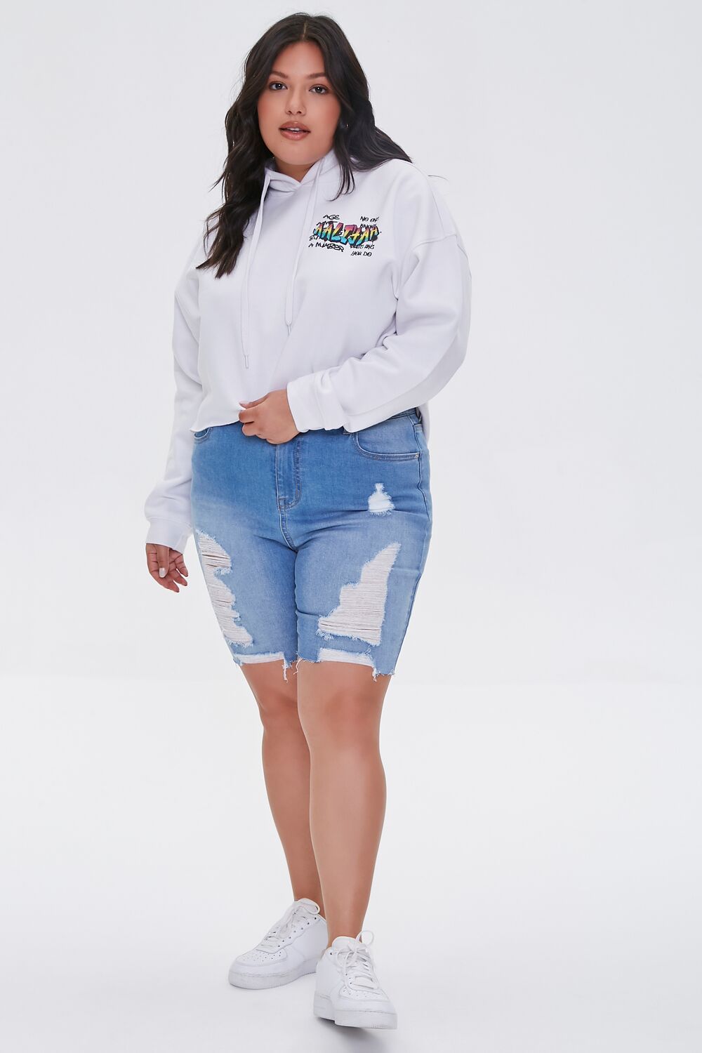 Plus Size Aaliyah Graphic Hoodie - Image 4