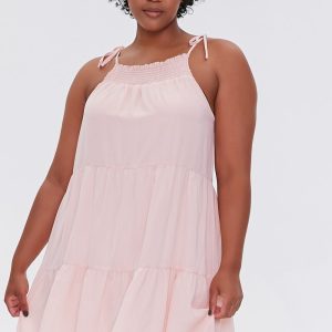 Plus Size Trapeze Mini Dress