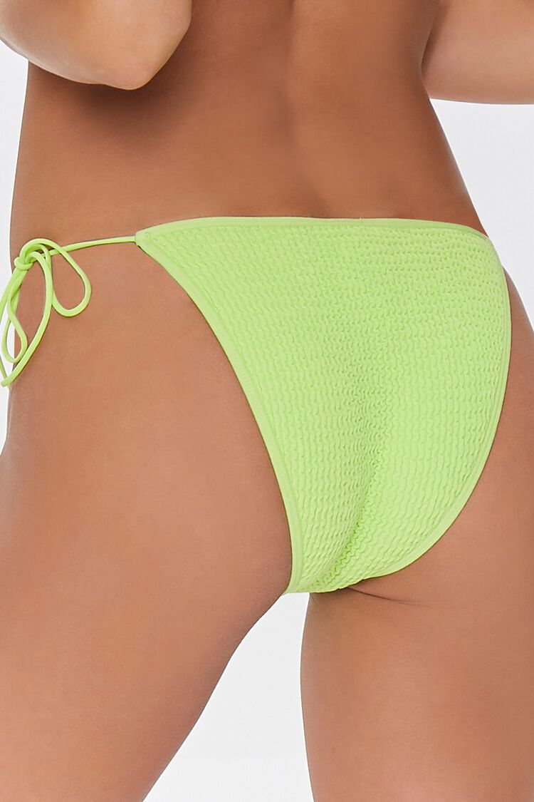 Ribbed String Bikini Bottoms - Image 7
