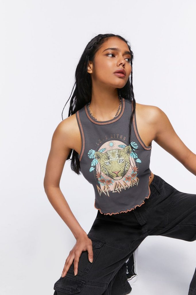 Def Leppard Graphic Tank Top