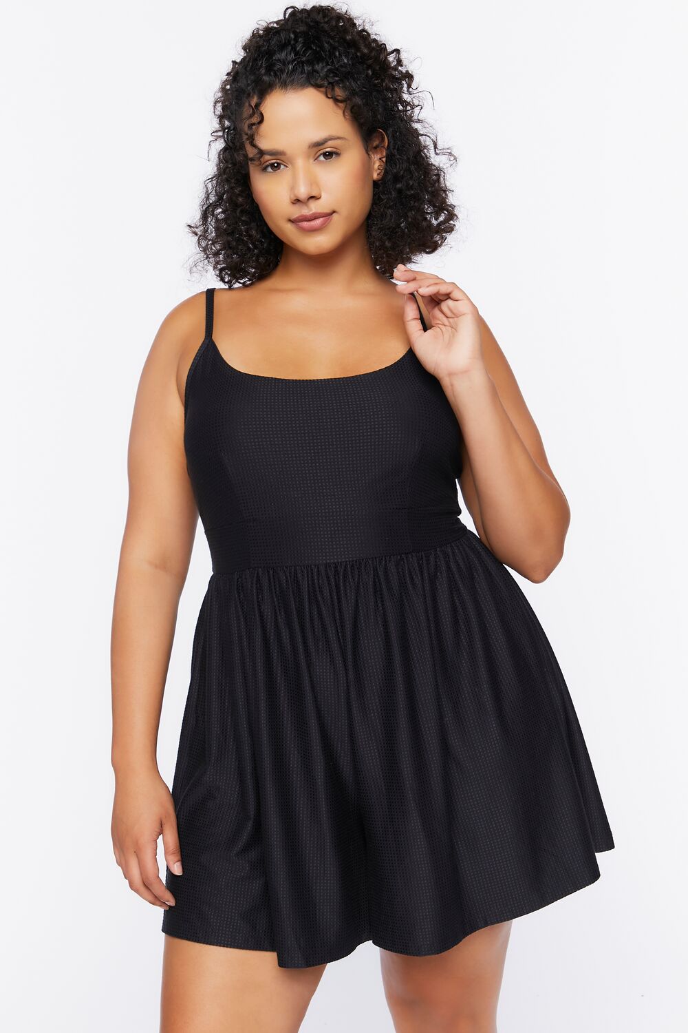 Plus Size Cami Romper