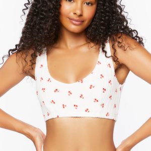Mushroom Print Lounge Bralette