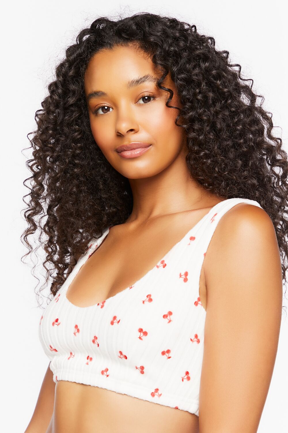 Mushroom Print Lounge Bralette - Image 2